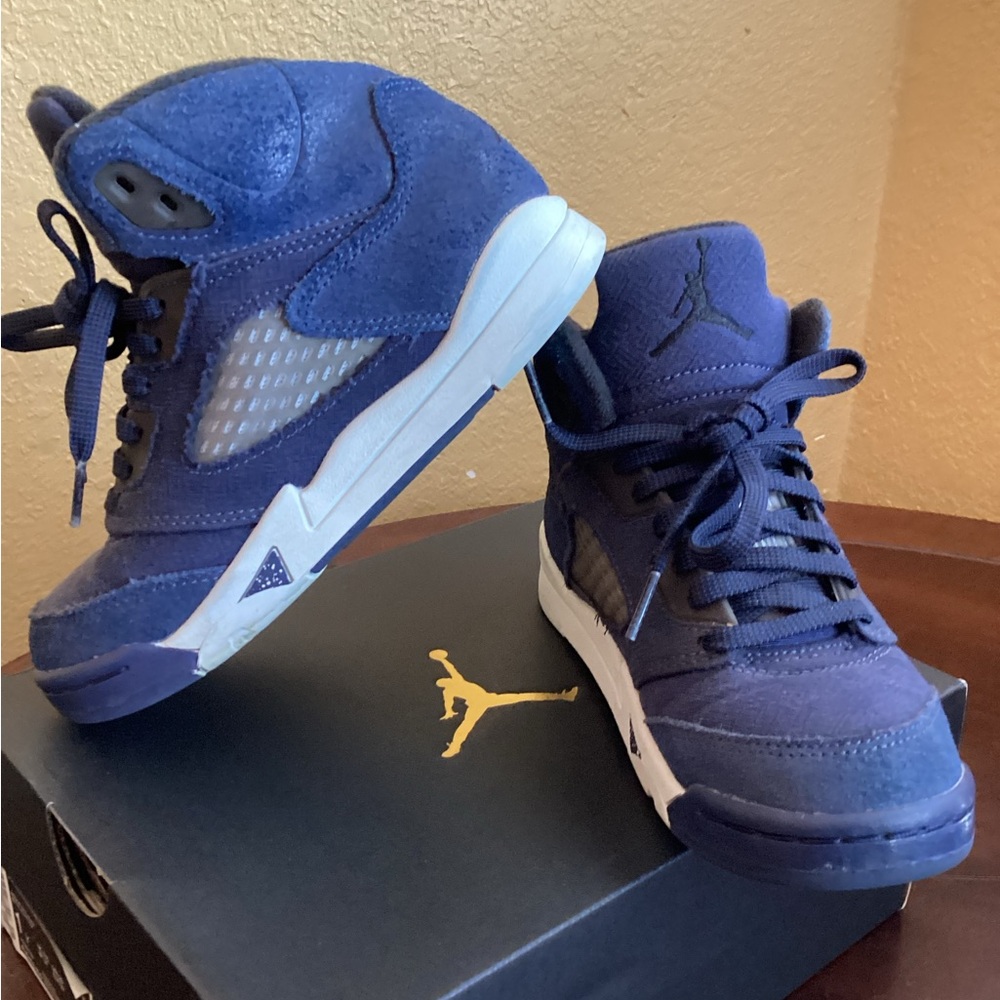 Jordan 5 Retro SE Kids Midnights Navy Sneakers